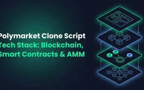 Polymarket Clone Script Tech Stack: Blockchain, Smart Contracts & AMM